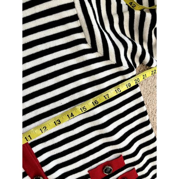 Women's Vintage Striped Norton Studio Cardigan M - Picture 6 of 6